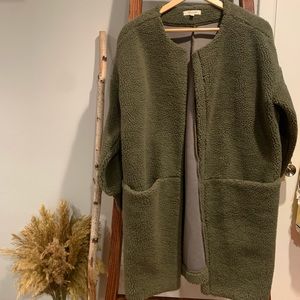 Madewell Sherpa Cocoon Coat!